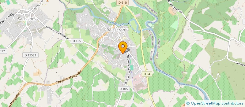 localisation de l'entreprise MONSIEUR THOMAS NOISIEZ  BOISSERON