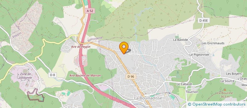 localisation de l'entreprise MONSIEUR THOMAS NOLASCO  LA BOUILLADISSE