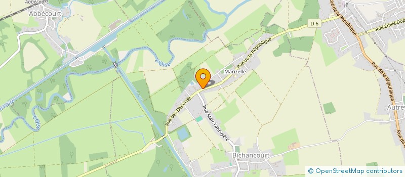 localisation de l'entreprise MONSIEUR THOMAS NONNOTTE  CHAUNY