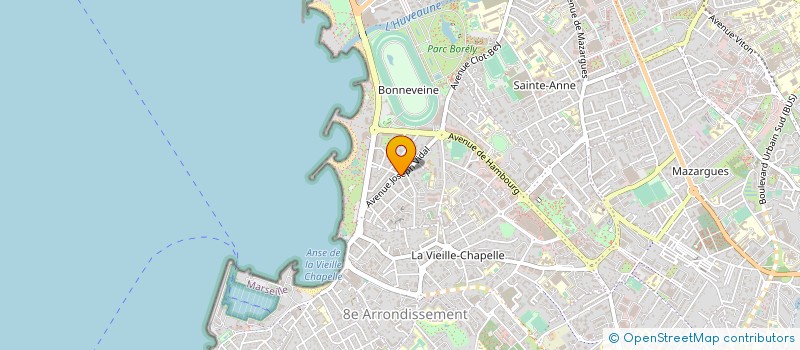 localisation de l'entreprise MONSIEUR THOMAS NORDICO à MARSEILLE 8EME