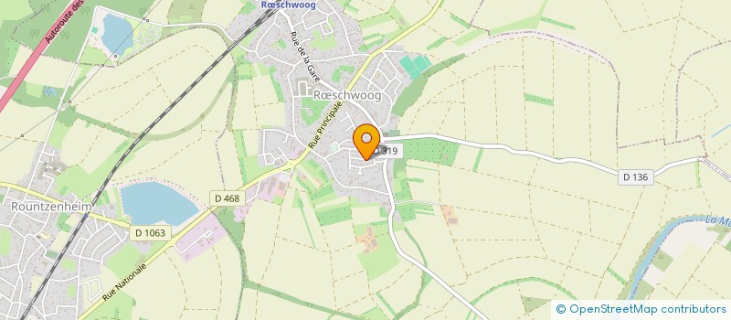 localisation de l'entreprise MONSIEUR THOMAS NOTH  RSCHWOOG