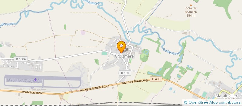 localisation de l'entreprise MONSIEUR THOMAS NOTHEBER  LUNEVILLE