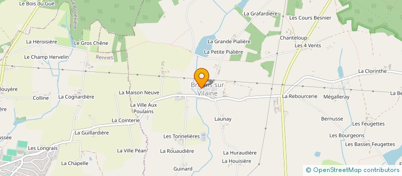 localisation de l'entreprise MONSIEUR THOMAS NOURY  CHATEAUBOURG