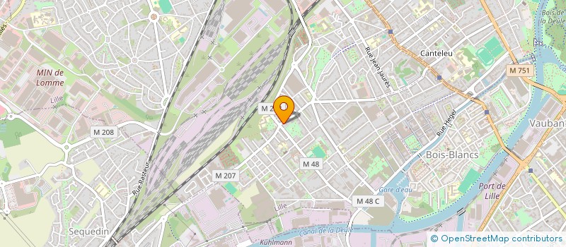 localisation de l'entreprise MONSIEUR THOMAS OBAJTEK à LILLE