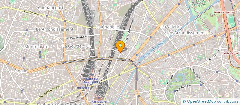 localisation de l'entreprise MONSIEUR THOMAS OGNIBENE  PARIS