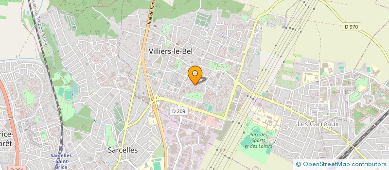 localisation de l'entreprise MONSIEUR THOMAS OKMEN  VILLIERS-LE-BEL