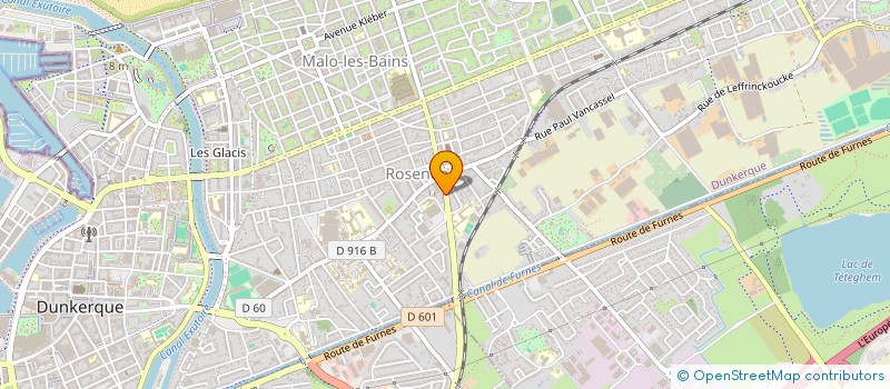 localisation de l'entreprise MONSIEUR THOMAS OLIVIER à DUNKERQUE