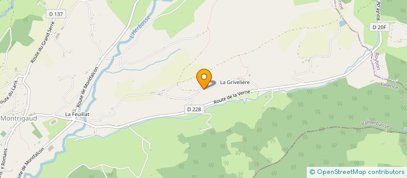 localisation de l'entreprise MONSIEUR THOMAS PABION  VALHERBASSE