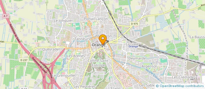 localisation de l'entreprise MONSIEUR THOMAS PACCHIONO à ORANGE