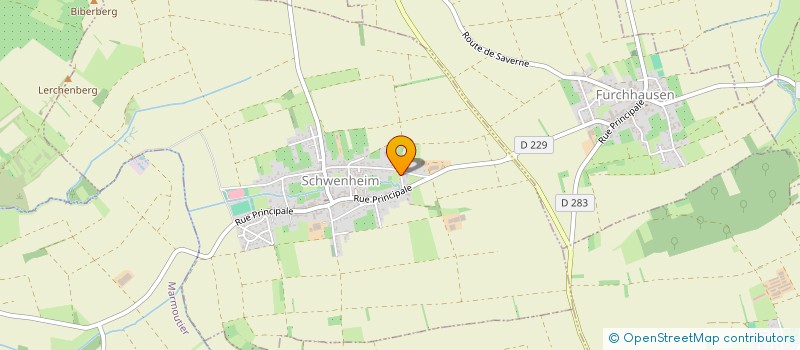 localisation de l'entreprise MONSIEUR THOMAS PADEZ  SCHWENHEIM