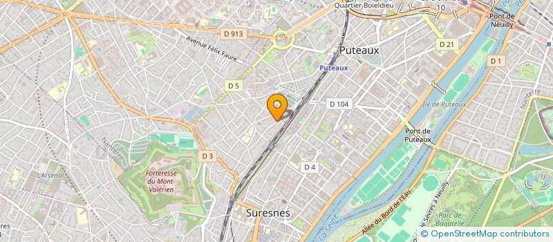 localisation de l'entreprise MONSIEUR THOMAS PADILLA à SURESNES
