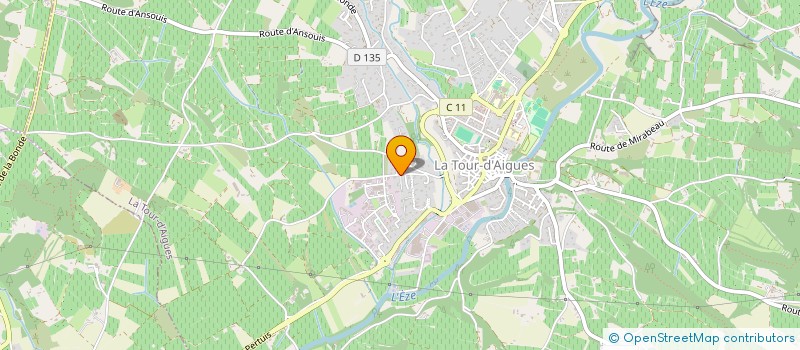 localisation de l'entreprise MONSIEUR THOMAS PADREDDII  LA TOUR-D'AIGUES