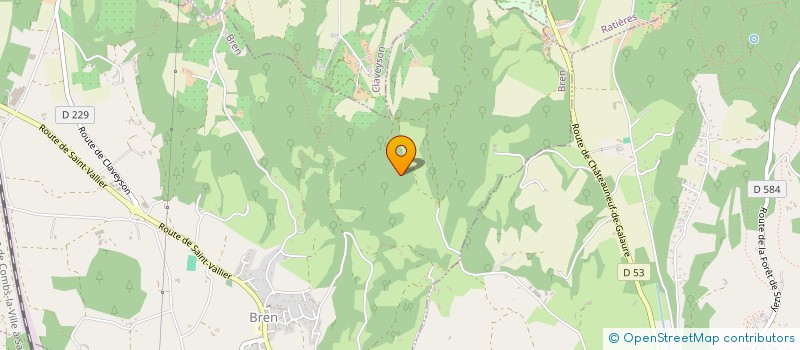 localisation de l'entreprise MONSIEUR THOMAS PAGET  BREN