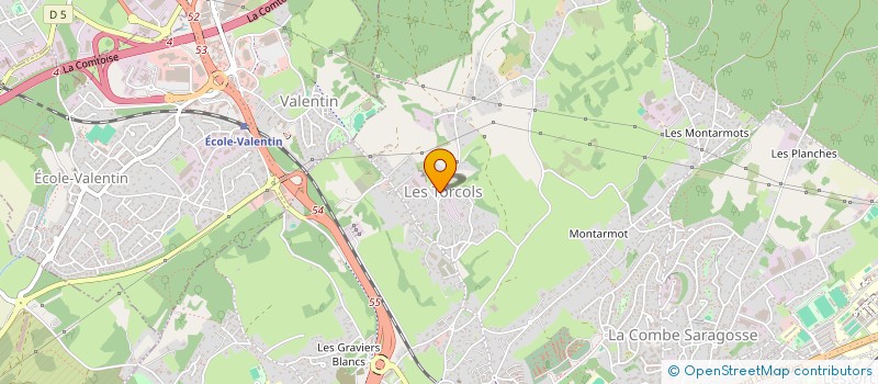 localisation de l'entreprise MONSIEUR THOMAS PAGET à BESANCON