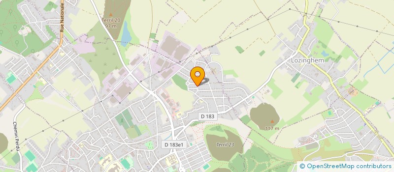 localisation de l'entreprise MONSIEUR THOMAS PAILLEUX  AUCHEL