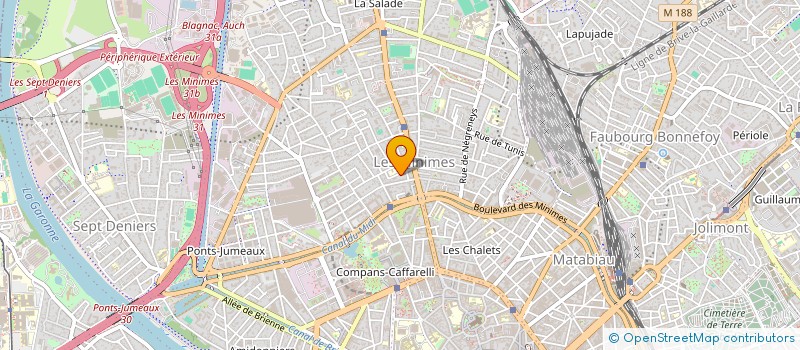 localisation de l'entreprise MONSIEUR THOMAS PAIRIERE  TOULOUSE