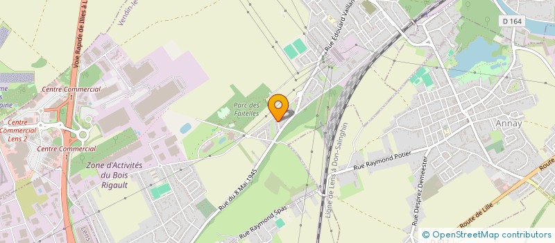 localisation de l'entreprise MONSIEUR THOMAS PAJAKOWSKI  VENDIN-LE-VIEIL