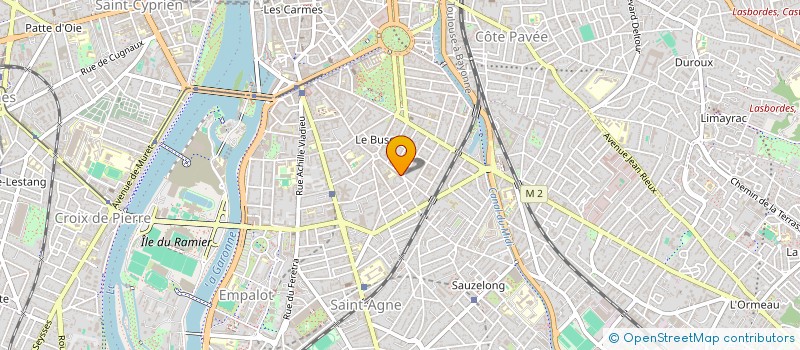 localisation de l'entreprise MONSIEUR THOMAS PANIER à TOULOUSE