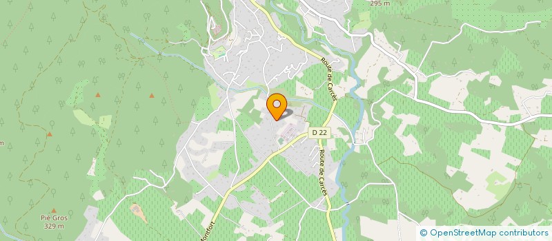 localisation de l'entreprise MONSIEUR THOMAS PANINFORNI  COTIGNAC