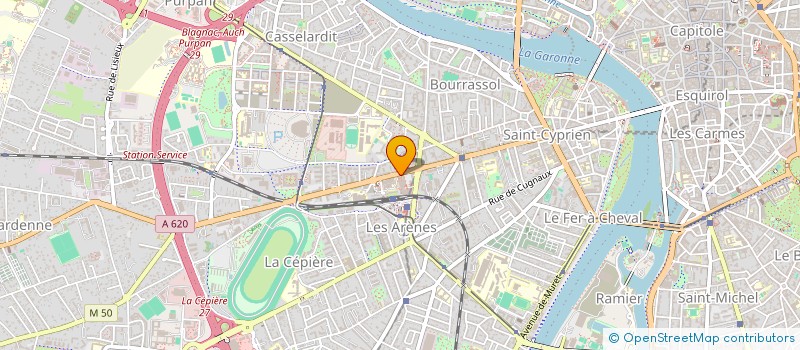 localisation de l'entreprise MONSIEUR THOMAS PANISI à TOULOUSE