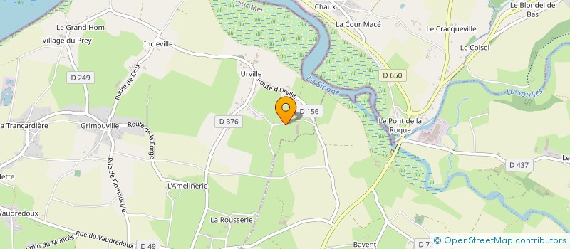 localisation de l'entreprise MONSIEUR THOMAS PAPEGHIN  MONTMARTIN-SUR-MER