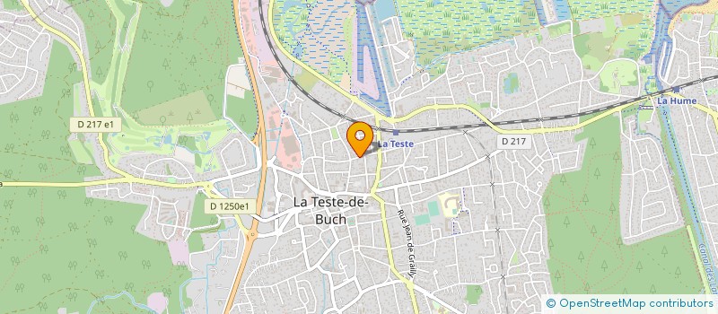localisation de l'entreprise MONSIEUR THOMAS PARGADE à LA TESTE DE BUCH