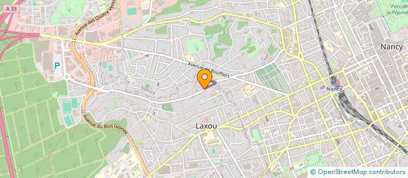 localisation de l'entreprise MONSIEUR THOMAS PASCAL à LAXOU