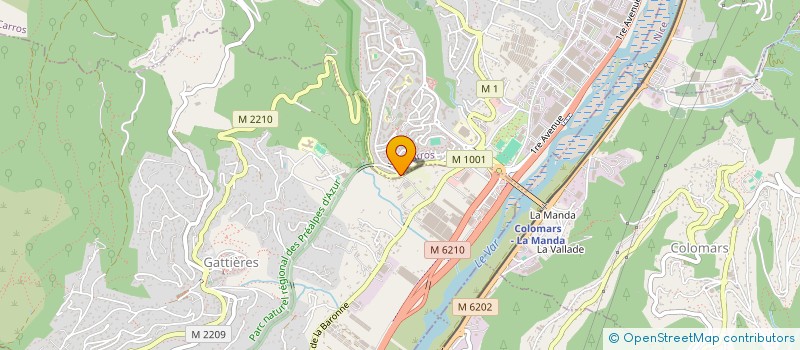 localisation de l'entreprise MONSIEUR THOMAS PASIERBEK à CARROS