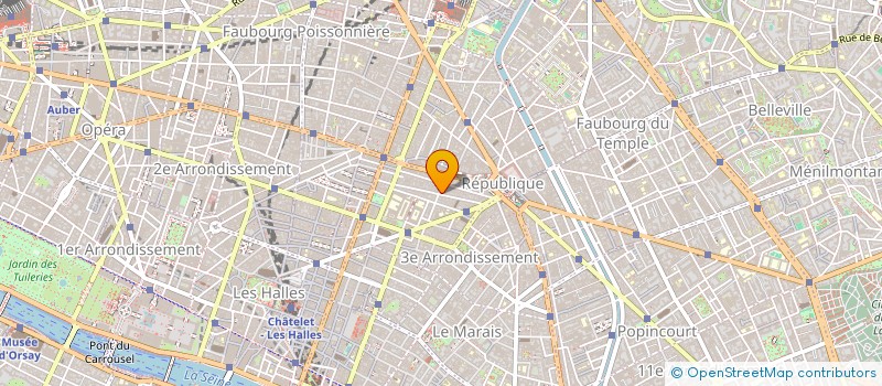 localisation de l'entreprise MONSIEUR THOMAS PASQUIER  PARIS