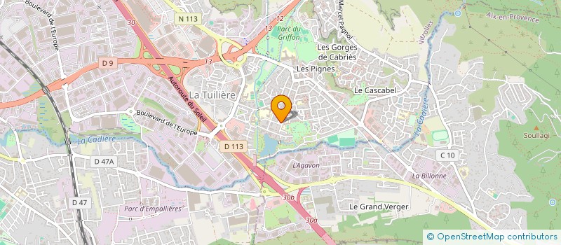 localisation de l'entreprise MONSIEUR THOMAS PAULET à VITROLLES