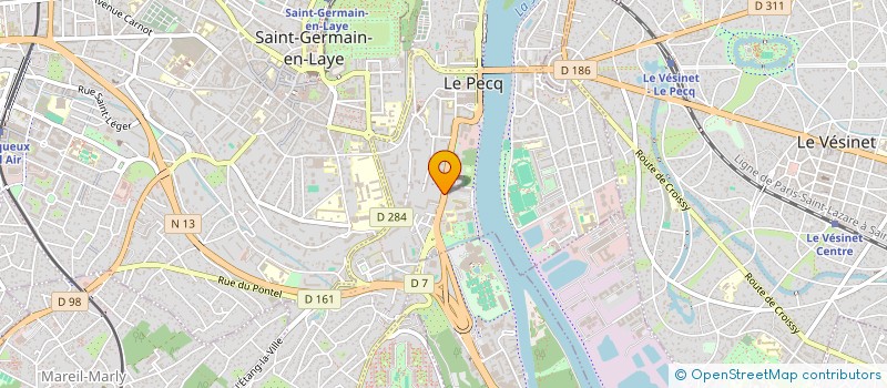 localisation de l'entreprise MONSIEUR THOMAS PAULIN à LE PECQ