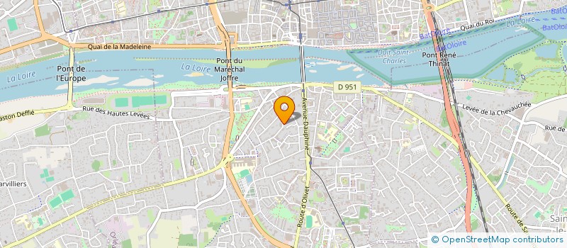 localisation de l'entreprise MONSIEUR THOMAS PAVANIC  ORLEANS