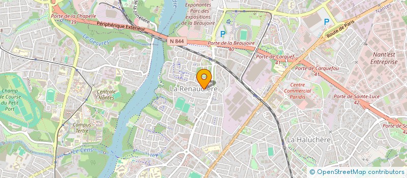 localisation de l'entreprise MONSIEUR THOMAS PAYARDELLE  NANTES
