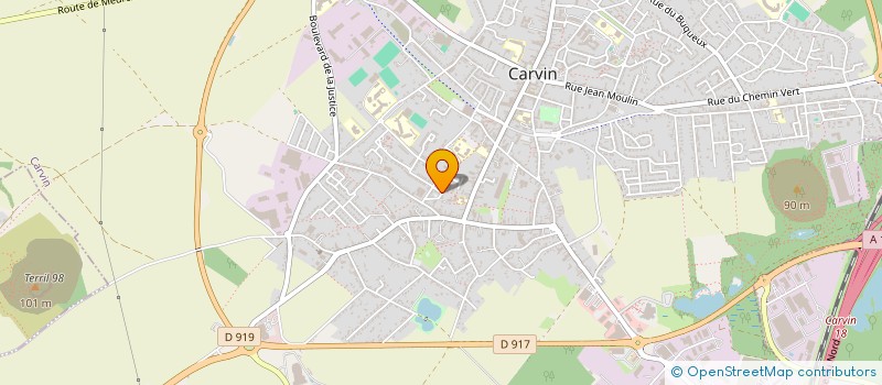 localisation de l'entreprise MONSIEUR THOMAS PAYEN  CARVIN