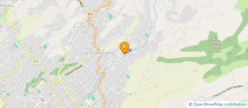 localisation de l'entreprise MONSIEUR THOMAS PAYET  LE TAMPON