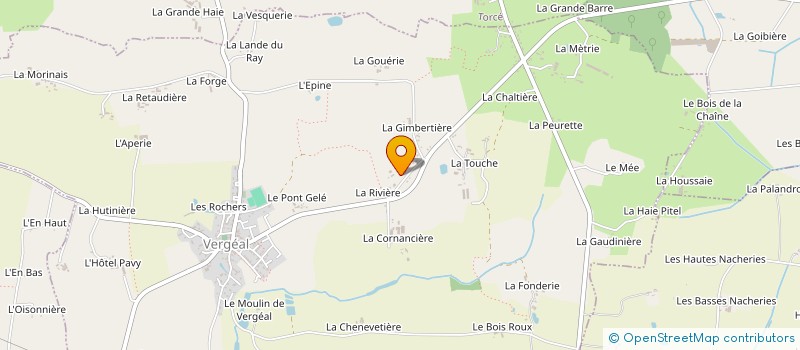 localisation de l'entreprise MONSIEUR THOMAS PAYSAN à VERGEAL