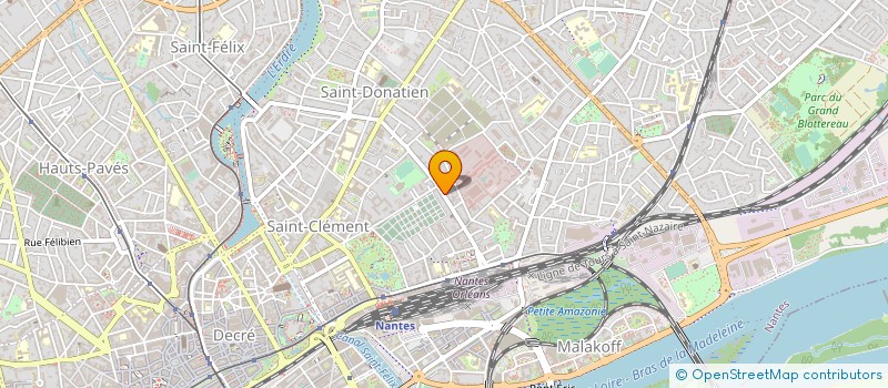 localisation de l'entreprise MONSIEUR THOMAS PEAN à NANTES