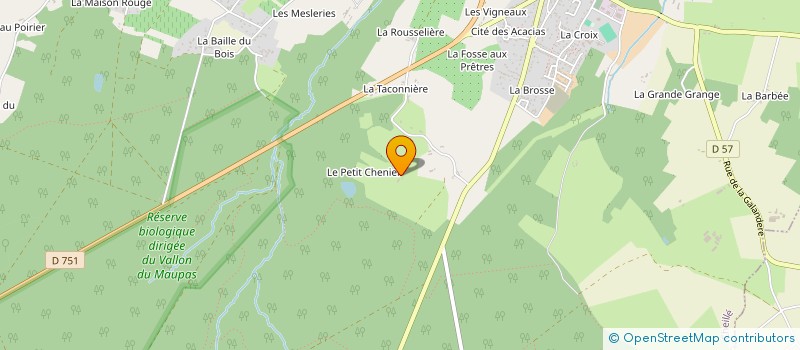 localisation de l'entreprise MONSIEUR THOMAS PEARDON  CHEILLE