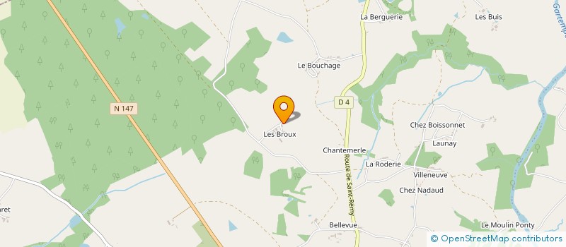 localisation de l'entreprise MONSIEUR THOMAS PEDRESCHI à VAL-D'OIRE-ET-GARTEMPE