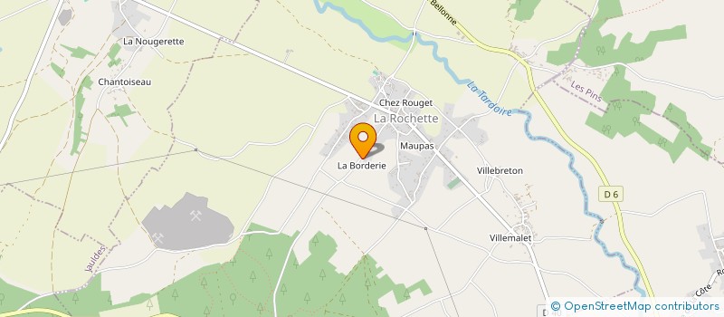 localisation de l'entreprise MONSIEUR THOMAS PEETERS à LA ROCHETTE