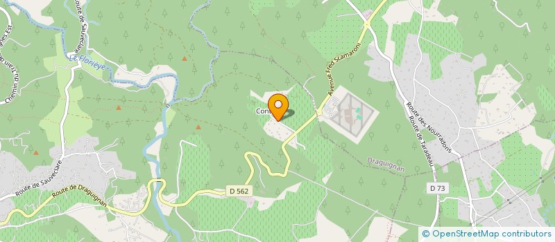 localisation de l'entreprise MONSIEUR THOMAS PELLEGRIN  LORGUES