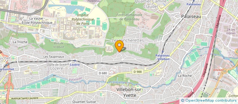 localisation de l'entreprise MONSIEUR THOMAS PELTIER  PALAISEAU