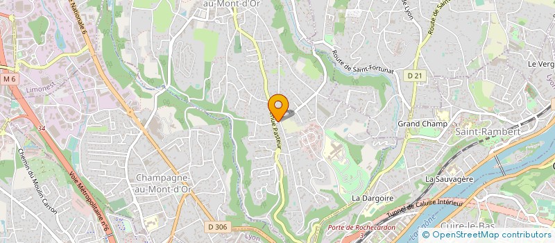 localisation de l'entreprise MONSIEUR THOMAS PENHOAT  SAINT-DIDIER-AU-MONT-D'OR