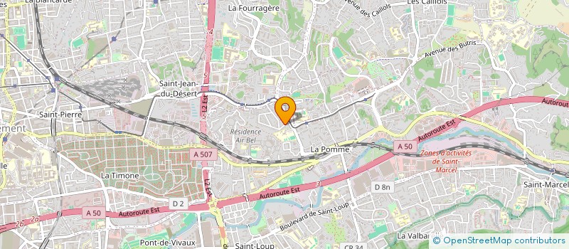 localisation de l'entreprise MONSIEUR THOMAS PERELLE à MARSEILLE
