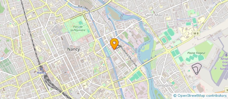 localisation de l'entreprise MONSIEUR THOMAS PERELLI  NANCY