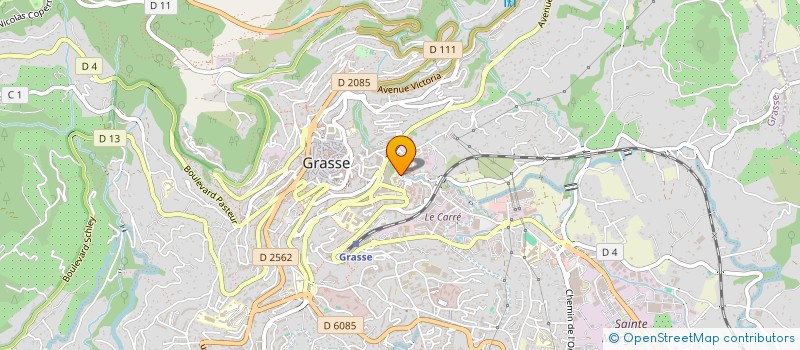 localisation de l'entreprise MONSIEUR THOMAS PERFETTINI à GRASSE