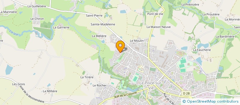 localisation de l'entreprise MONSIEUR THOMAS PEROUX à LE POIRE-SUR-VIE