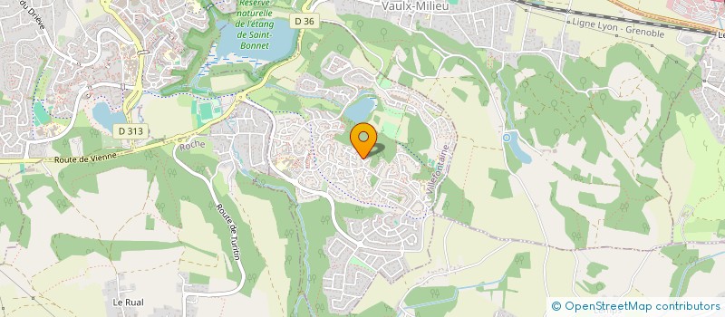 localisation de l'entreprise MONSIEUR THOMAS PERRAUD  VILLEFONTAINE