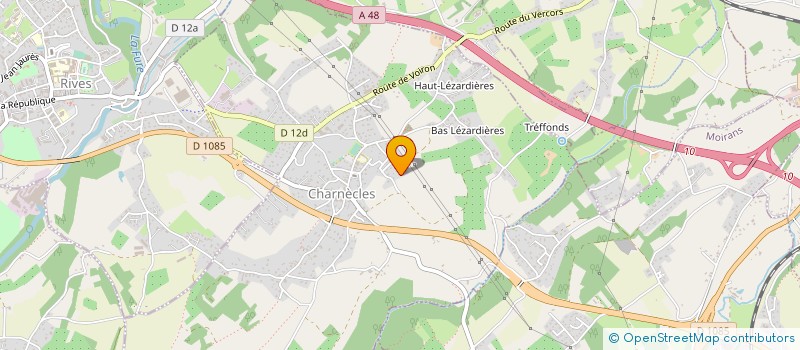 localisation de l'entreprise MONSIEUR THOMAS PERRIER  CHARNECLES