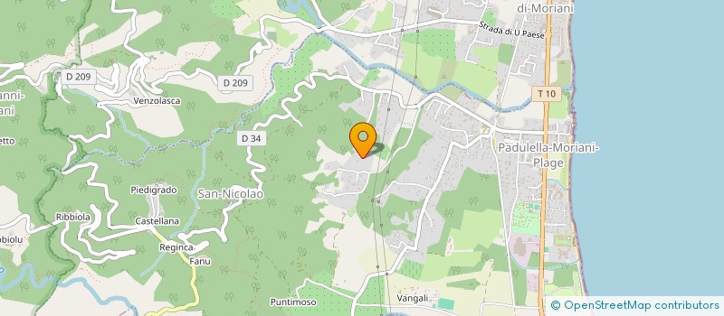 localisation de l'entreprise MONSIEUR THOMAS PERRIER  POGGIO MEZZANA